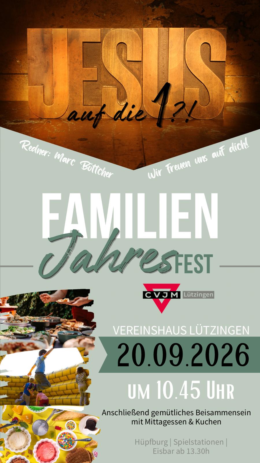 Familienjahresfest 2026 